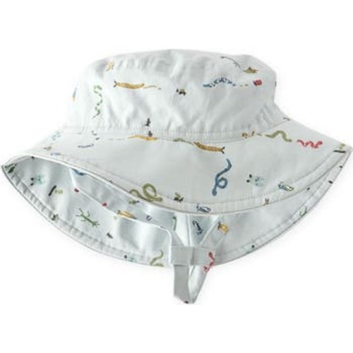 Critter Print Organic Cotton Bucket Hat, 6-12 M