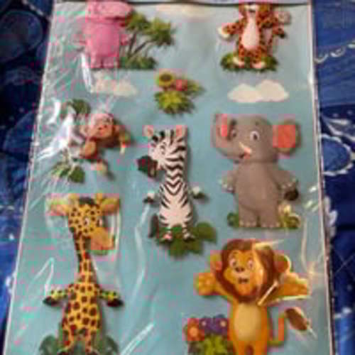 3D wall stickers
