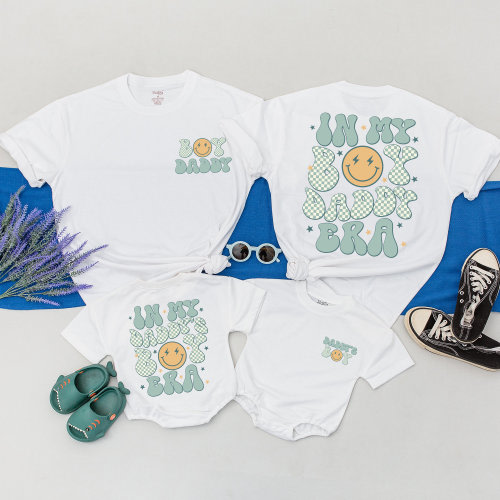 In My Boy Daddy Era and Daddy's Boy Era Matching Shirt, First Father's Day Gift, Daddy and Me Outfits, Dad Of Boys, Baby Boy Dad Boy Shirts