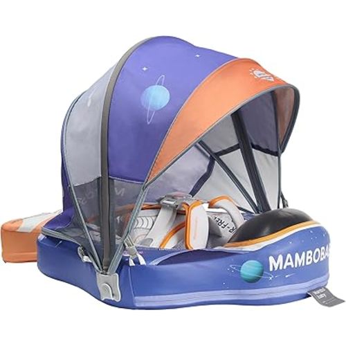 Mambobaby Add Tail Baby Float with Sun Canopy – Astronauts