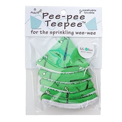 Pee-pee Teepee Golf Green - Cello Bag, 5 Golf Teepees