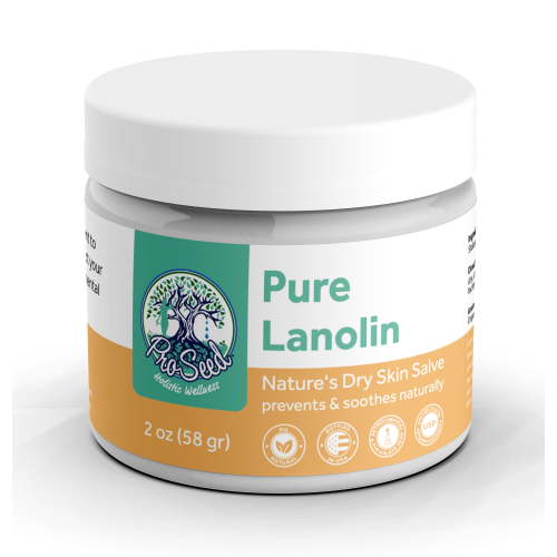 100% Pure HANDMADE Fresh Lanolin USP US Pharmacopeia Grade | for Itchy Dry Skin and Eczema Symptoms | Small Batch | No more wind burn, sore nipples, cracked skin | Holistic Vaseline Alternative