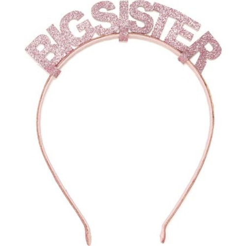 Pink Big Sister Headband