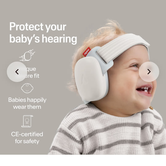 Muffy Baby Comfort Baby Ear Protection | Alpine