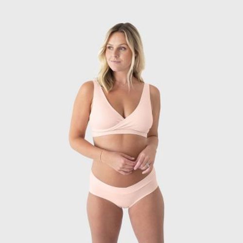 Kindred Bravely Women's Sublime Nursing Adjustable Crossover Bra - Pink 1x-busty