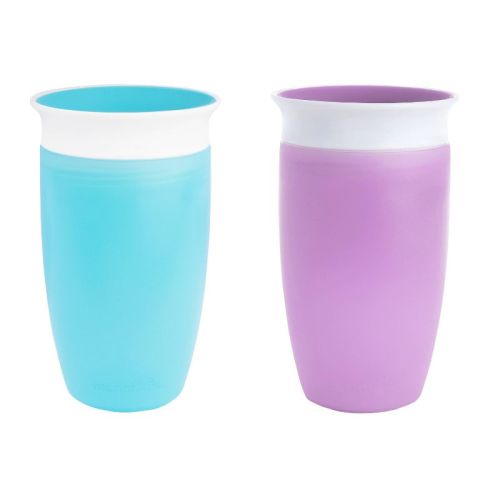 Munchkin Miracle 360° Sippy Cup - 20oz - 2pk - Green/blue