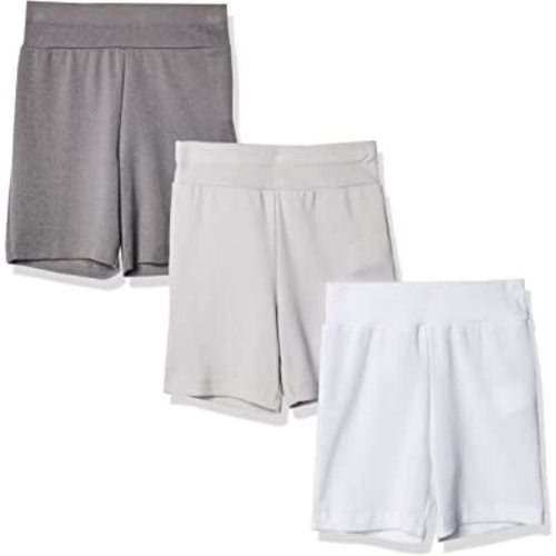 Hanes Unisex-Baby Hanes Baby Shorts, Ultimate Flexy Knit Toddler And Baby Shorts, 3-Pack