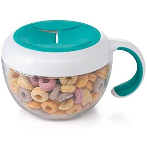 OXO Tot Flippy Snack Cup with Travel Lid - Teal