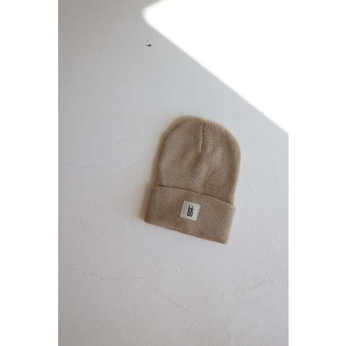 ff Knit Beanie | Taupe