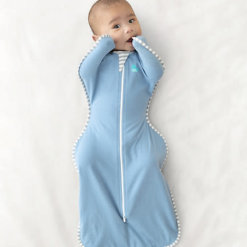 Swaddle Up™ 1.0 TOG Cotton Dusty Blue