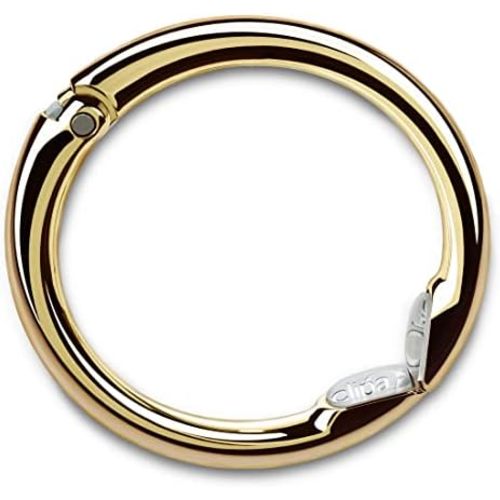 Clipa Bag Hanger - The Ring That Opens Into a Hook, Closes Automatically | Hangs Almost Anywhere in Just 1/2" of Space | Holds 33 lbs Yet Weighs Only 1.6 oz | 8 Styles | 3 yr Warranty