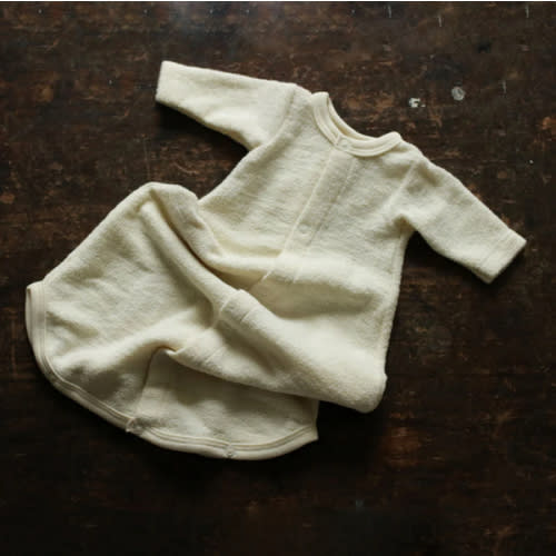 Merino Wool Terry Sleeping Bag - Natural