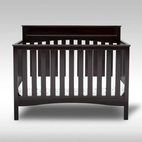 Delta Children Skylar 6-in-1 Convertible Crib - Dark Chocolate