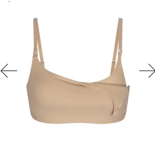 FITS EVERYBODY MATERNITY PUMPING SCOOP BRALETTE | CLAY