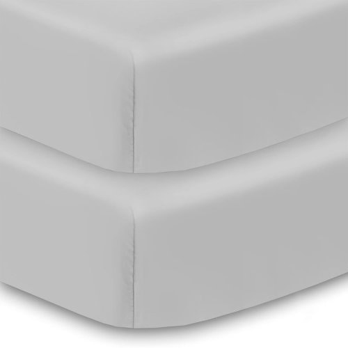 All-in-One Fitted Sheet & Waterproof Cover for Crib Mattresses