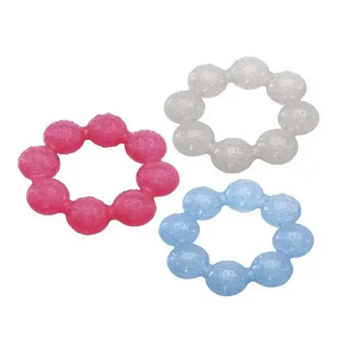 Nuby Icybite Ring Teether Assorted | Baby Bunting AU