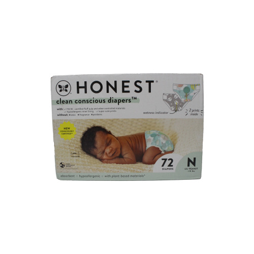 The Honest Company Clean Conscious Diapers, Newborn, 72 Count
