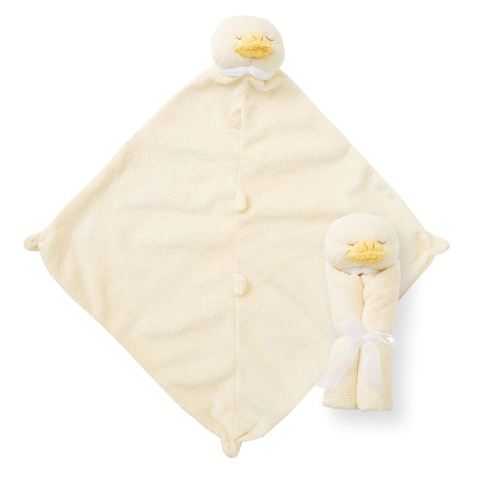 Angel Dear - Yellow Duck, Cuddle Twins Blankie Set