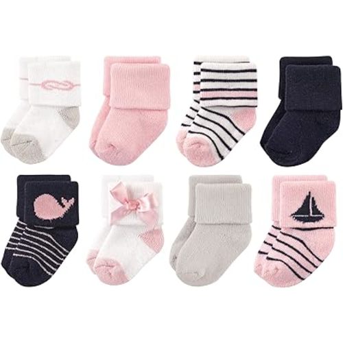 Luvable Friends Baby Newborn and Baby Terry Socks