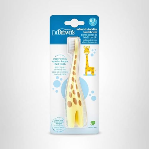 Dr. Brown's Infant-to-Toddler Toothbrush, Giraffe