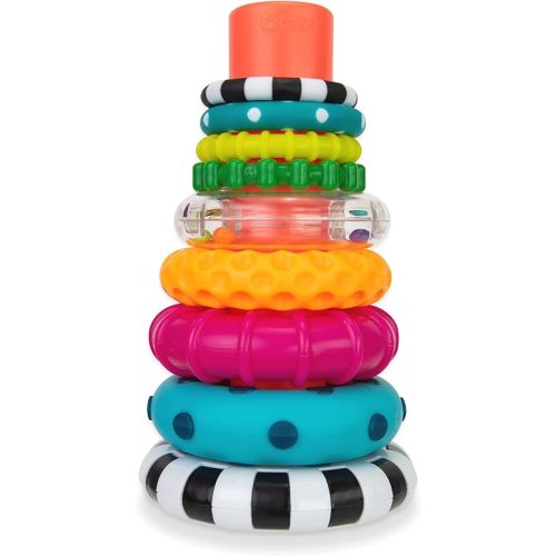 Sassy Stacks of Circles Stem Toy - Stacks Of Circles Stem Toy