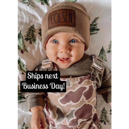 Personalized Printed Name Beanie