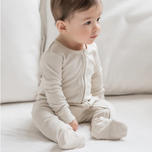 Peyton Zipper Sleeper 3-6M