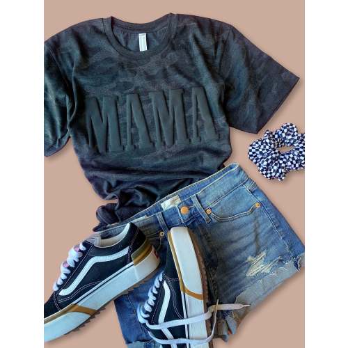 MAMA - Black Camo PUFF