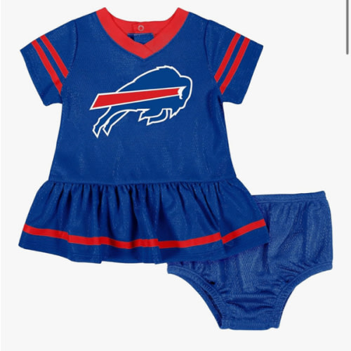 Gerber Girls' NFL Team Jersey Dress and Diaper Cover