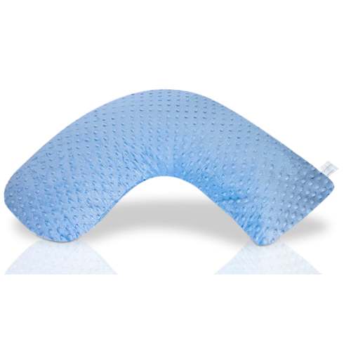 Luna Lullaby Nursing Pillow - Blue Dot | Comfortable Feeding Pillow - Luna Lullaby