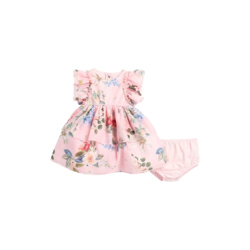 Rylie Floral Organza Party Dress & Bloomers