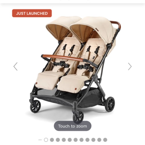 Bēbee Twin Lightweight Double Stroller – Bombi Gear