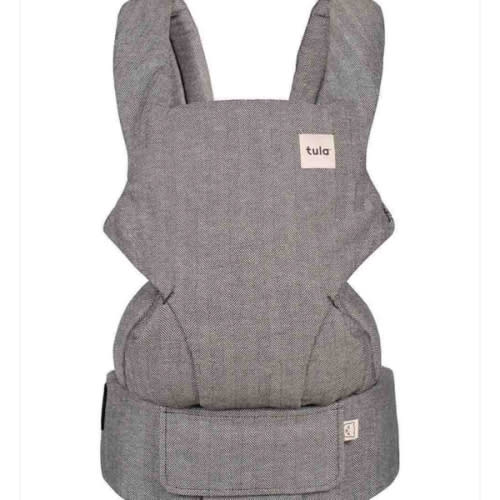 Linen Explore Baby Carrier - Ash Grey - Baby Tula Linen Collection – Baby Tula US