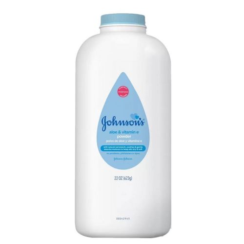 Johnsons Baby Powder with Soothing Aloe & Vitamin E Pure Cornstarch 22 oz