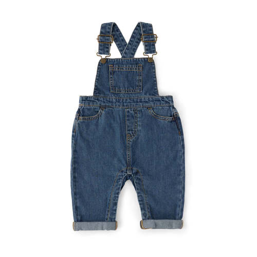Denim Overall - Vintage Wash - (6-12 Months)