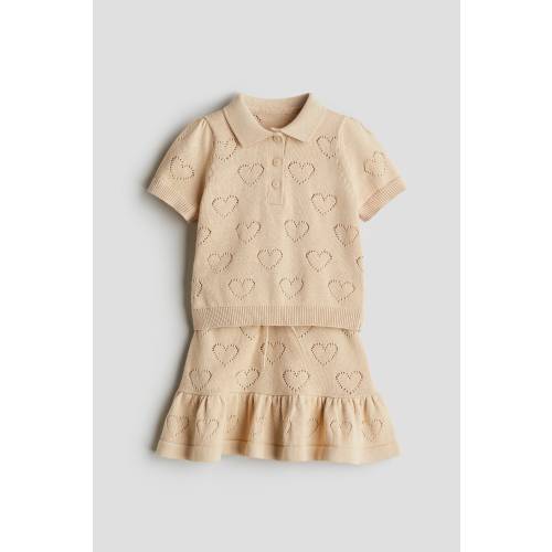 2-PIECE PATTERN-KNIT SET