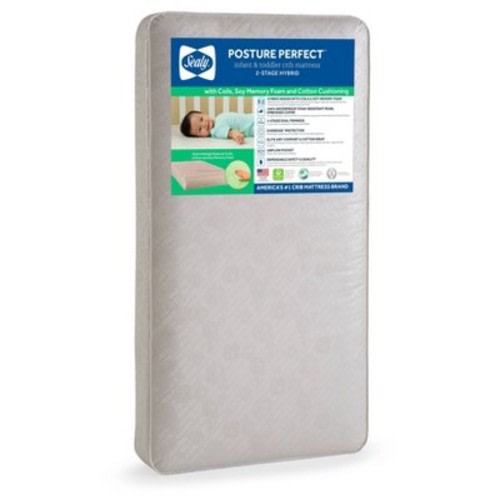 Sealy Posture Perfect 2-Stage Crib and Toddler Mattress