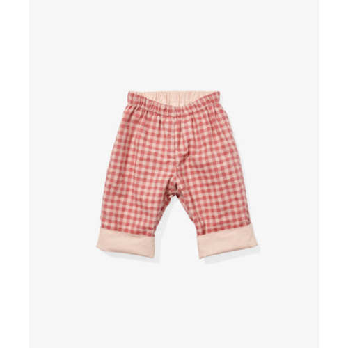 Pink Gingham Baby Girl Pant | Oso & Me