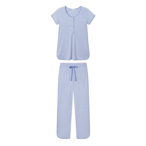 LAKE - Pima Maternity Short-Long Set in Hydrangea