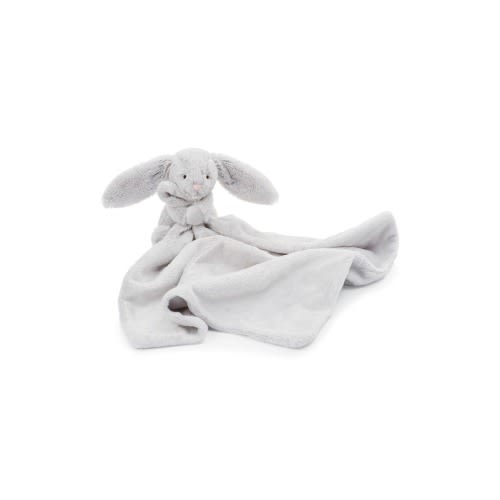 JELLYCAT Grey Bunny Soother Blanket, Grey