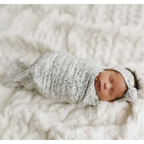 Swaddle Pod in Carollas Ashen