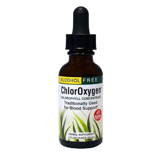 Herbs Etc. ChlorOxygen Chlorophyll Concentrate - Highly-Concentrated Energy Support - Aids Healthy Blood Circulation - Natural Vitality Support - Alcohol-Free - 1 fl oz (About 66 Servings)