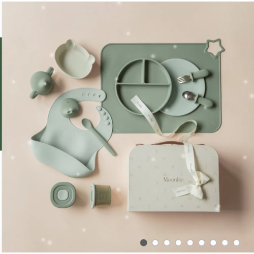 First Bites Gift Set (Sage/Mint)