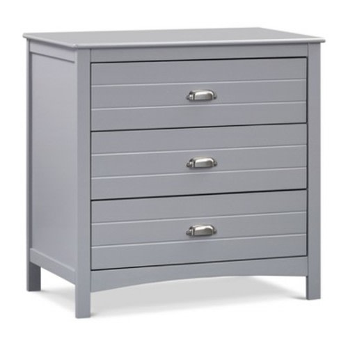 Carter's by DaVinci Nolan 3-Drawer Dresser, Color: Gray