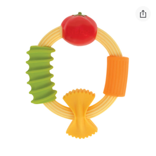 Pasta Silicone Teething Ring