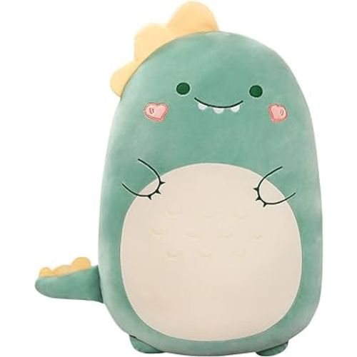 Dinosaur Plush Hugging Pillow - 17.71in, Cute Stuffed Animal Toy, Soft Cartoon Sleep Pillow for Kids