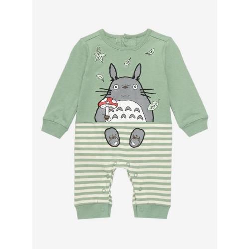 Our Universe Studio Ghibli My Neighbor Totoro Mushroom Striped Infant One-Piece | BoxLunch