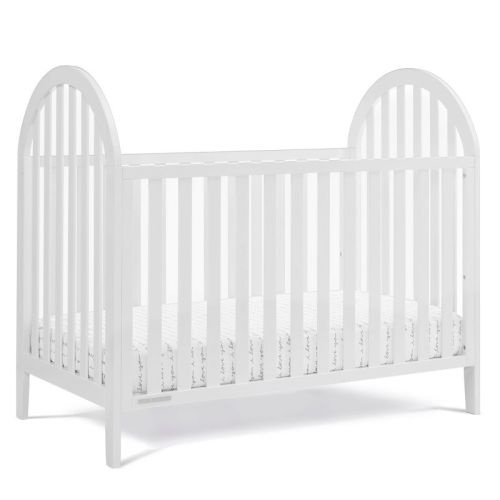 Delta Children Milano 4-in-1 Convertible Crib - Bianca White
