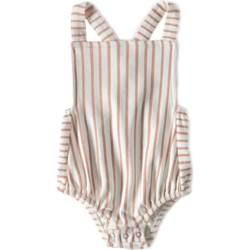 6-12M- Crisscross Organic Cotton Bodysuit,