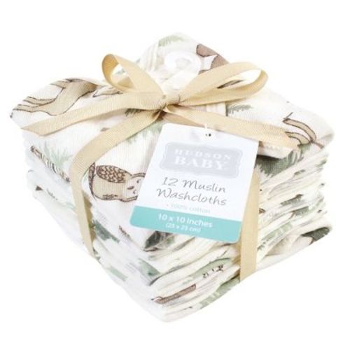 Hudson Washcloths, Forest Animals